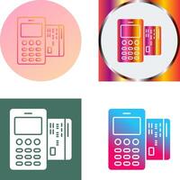 Card Machine Icon Design vector