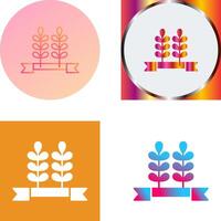 Wheat Icon Design vector