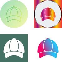 P Cap Icon Design vector