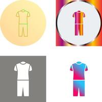 Pyjamas Suit Icon Design vector