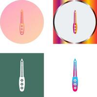 Nail File Icon Design vector