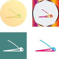 Nailcutter Icon Design vector