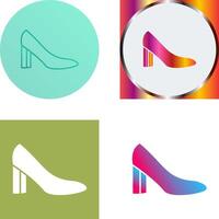 tacones icono diseño vector