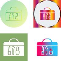 Cosmetics Box Icon Design vector