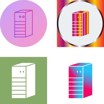 servidor red icono diseño vector