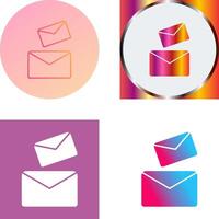 Messages Icon Design vector