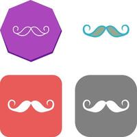 Moustache Icon Design vector