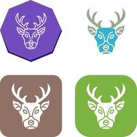 Deer Icon Design vector