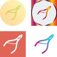 Nippers Icon Design vector
