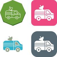 News Van Icon Design vector