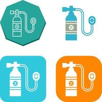 Oxygen Tank Icon Design vector