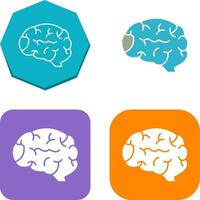 Brain Icon Design vector