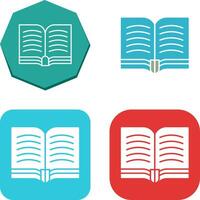 Book Icon Design vector