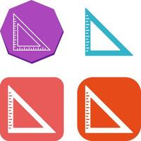 Set Square Icon Design vector