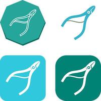 Nippers Icon Design vector