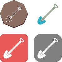 Shovel Icon Design vector