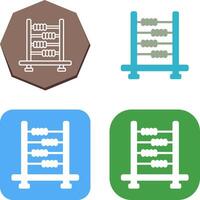 Abacus Icon Design vector