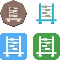 Abacus Icon Design vector