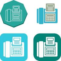 Fax Icon Design vector