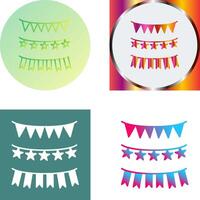 Garlands Icon Design vector