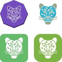 Jaguar Icon Design vector