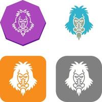 Mandrill Icon Design vector