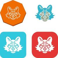 Raccoon Icon Design vector