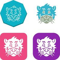 Otter Icon Design vector