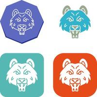 Bear Icon Design vector