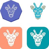 jirafa icono diseño vector