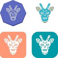 Giraffe Icon Design vector