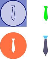 Tie Icon Design vector