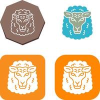 Sheep Icon Design vector