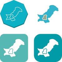 diseño de icono de mapa vector