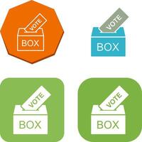 Giing Vote Icon Design vector