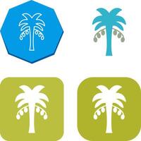 Coco arboles icono diseño vector