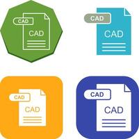 CAD Icon Design vector