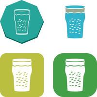 Pint of Beer Icon Design vector