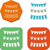 Garlands Icon Design vector