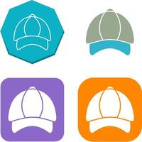 P Cap Icon Design vector