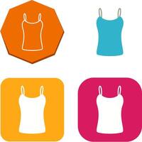 Ladies Vest Icon Design vector