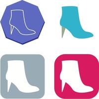 Stilletos Icon Design vector