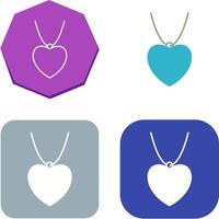 Locket Icon Design vector