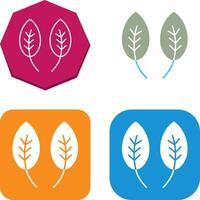 Herb Icon Design vector