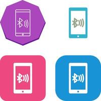 Connected Device Icon Design vector