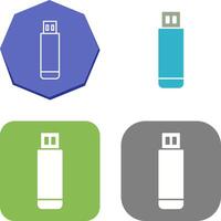 USB Drive Icon Design vector