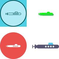 diseño de icono submarino vector