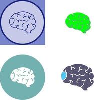 Brain Icon Design vector