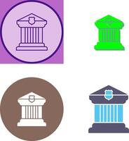 Courthouse Icon Design vector