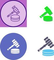 Law Icon Design vector